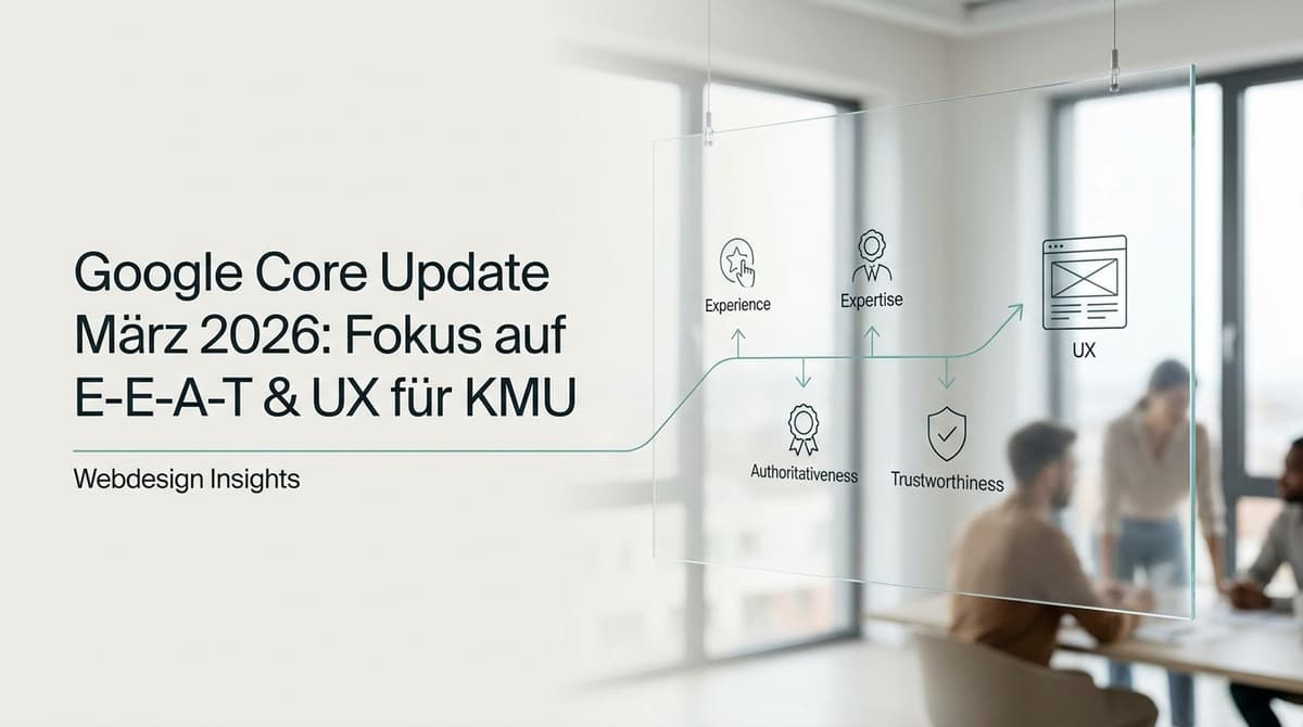 Google Core Update März 2026: Fokus auf E-E-A-T & UX für KMU